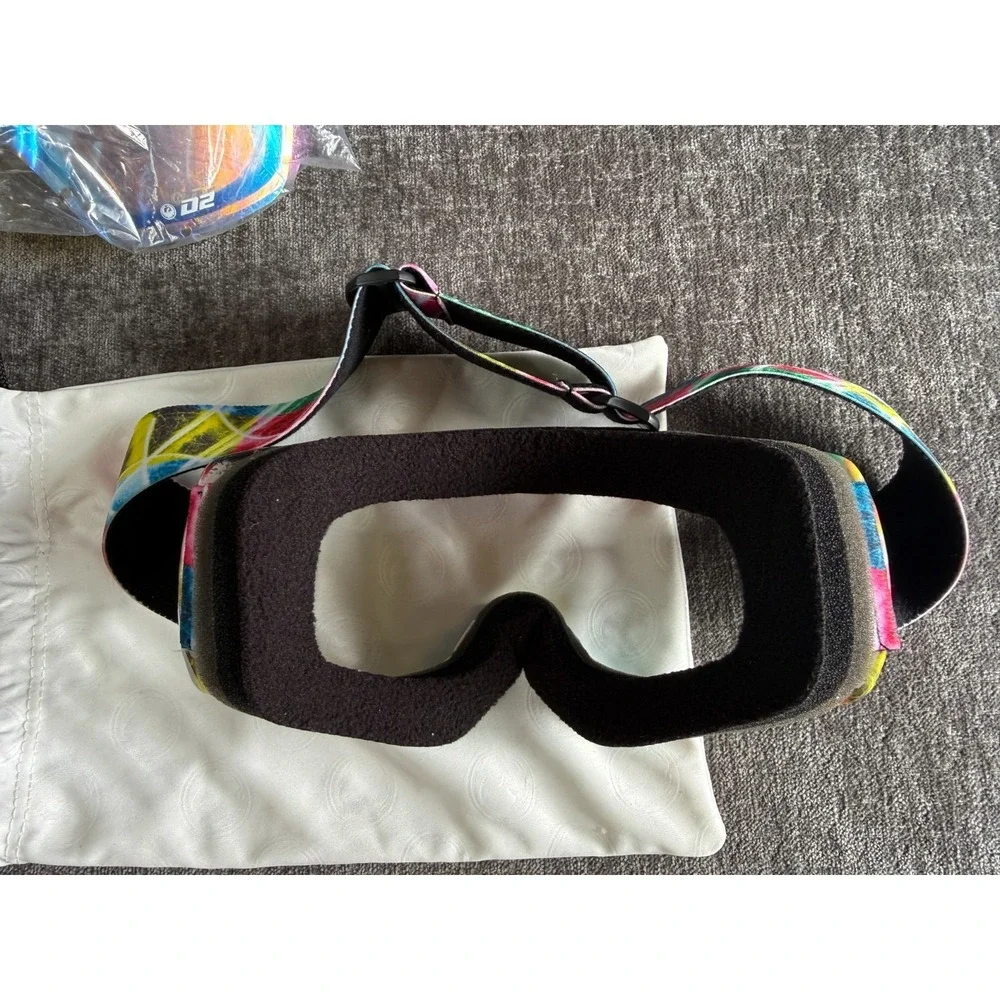 Dragon Alliance D2 Snow Goggles Tie Dye Frame With Extra Bonus‎ Lens & Bag